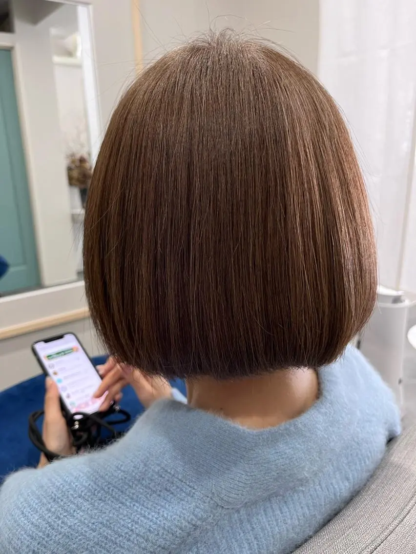 ショート カラー liL  hair サトウリョウタのヘアスタイル