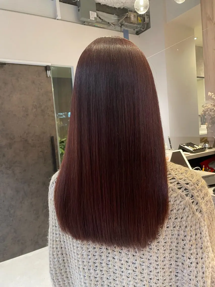 ロング カラー ヘアアレンジ メンズ 寺西 恵🪡🤍のヘアスタイル