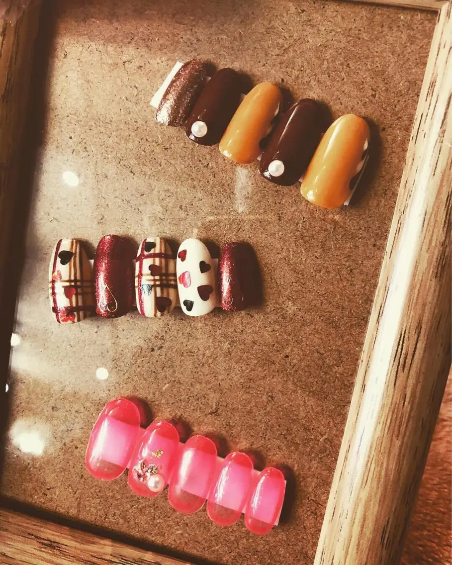 ネイル バレンタイン two nailのネイルデザイン