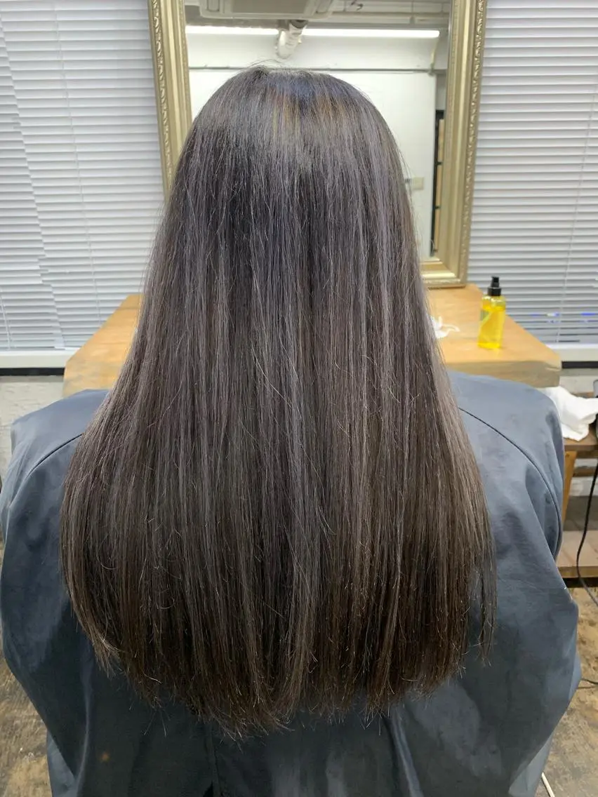 ロング カラー メンズパーマ メンズ特化ryoのヘアスタイル
