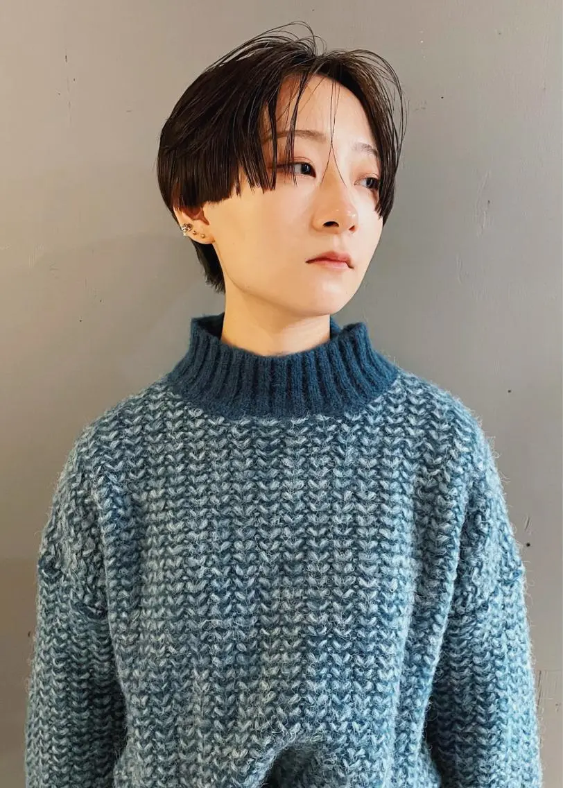 ショート カラー ショートヘア Beldad // minamiのマツエク・マツパデザイン