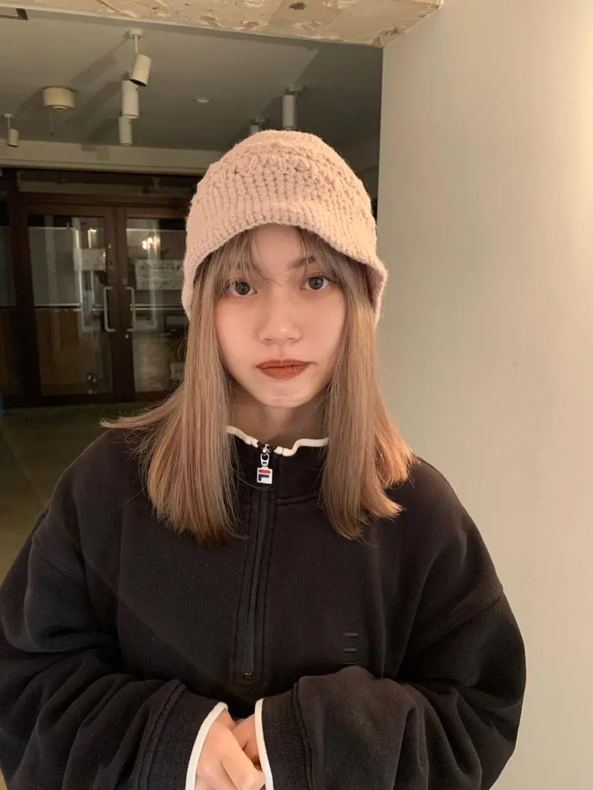 ミディアム kana shimizuのヘアスタイル
