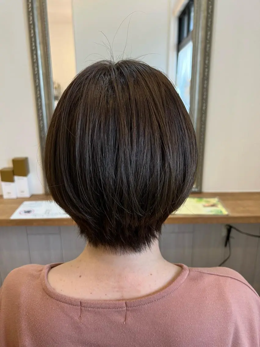 ショート カラー ブラウンカラー 🐰ハイトーンカラー 畠山　渡🐰のヘアスタイル