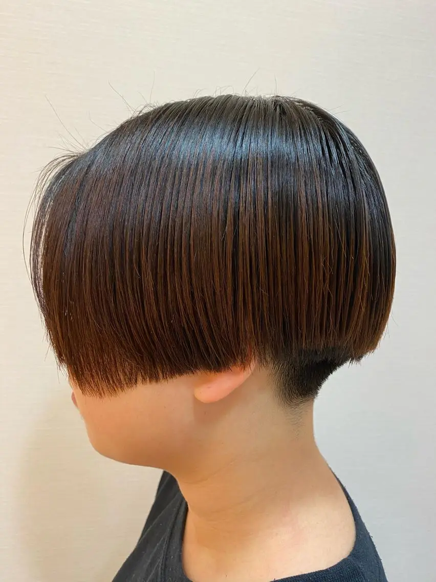 ショート ハンサムショート ショートヘア 🟢NEGi🟣 🫧髪質改善のヘアスタイル