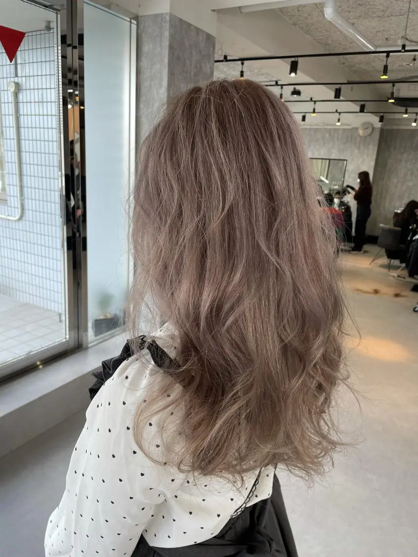 ロング カラー ヘアカラー トリートメント ALLEN hair 京橋店のヘアスタイル