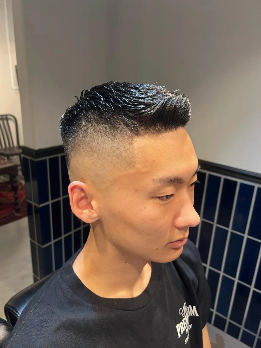 ショート 新宿無料メンズカット 松橋　風弥のヘアスタイル