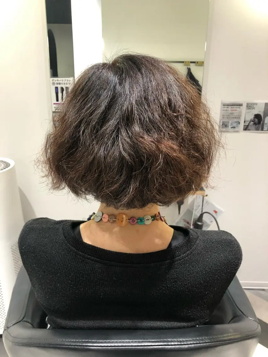 カラー パーマ 🌟1番すきを作りま しょう🌟　なつきのヘアスタイル