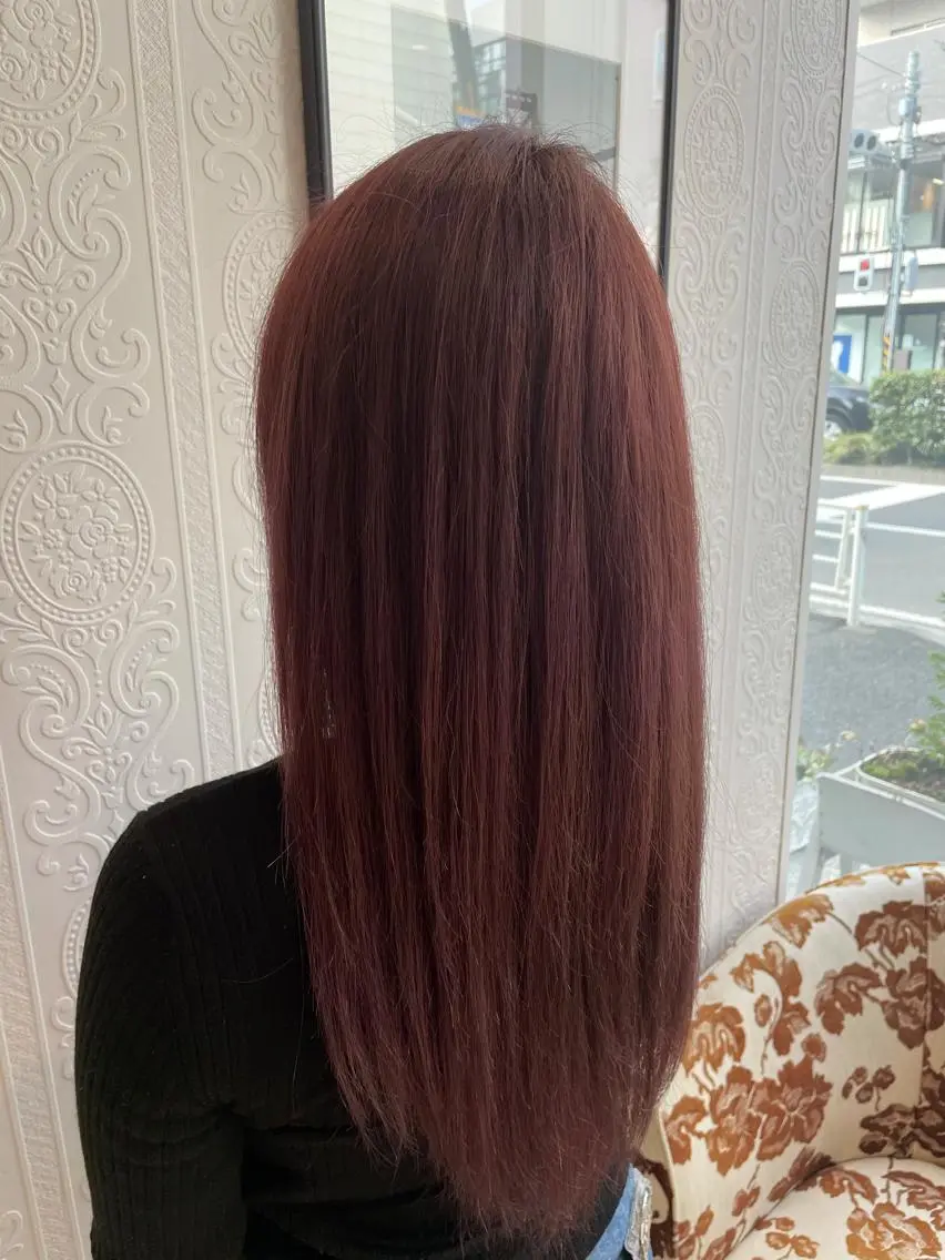 ロング カラー ⭐️髪質改善⭐️ 大野輝のヘアスタイル