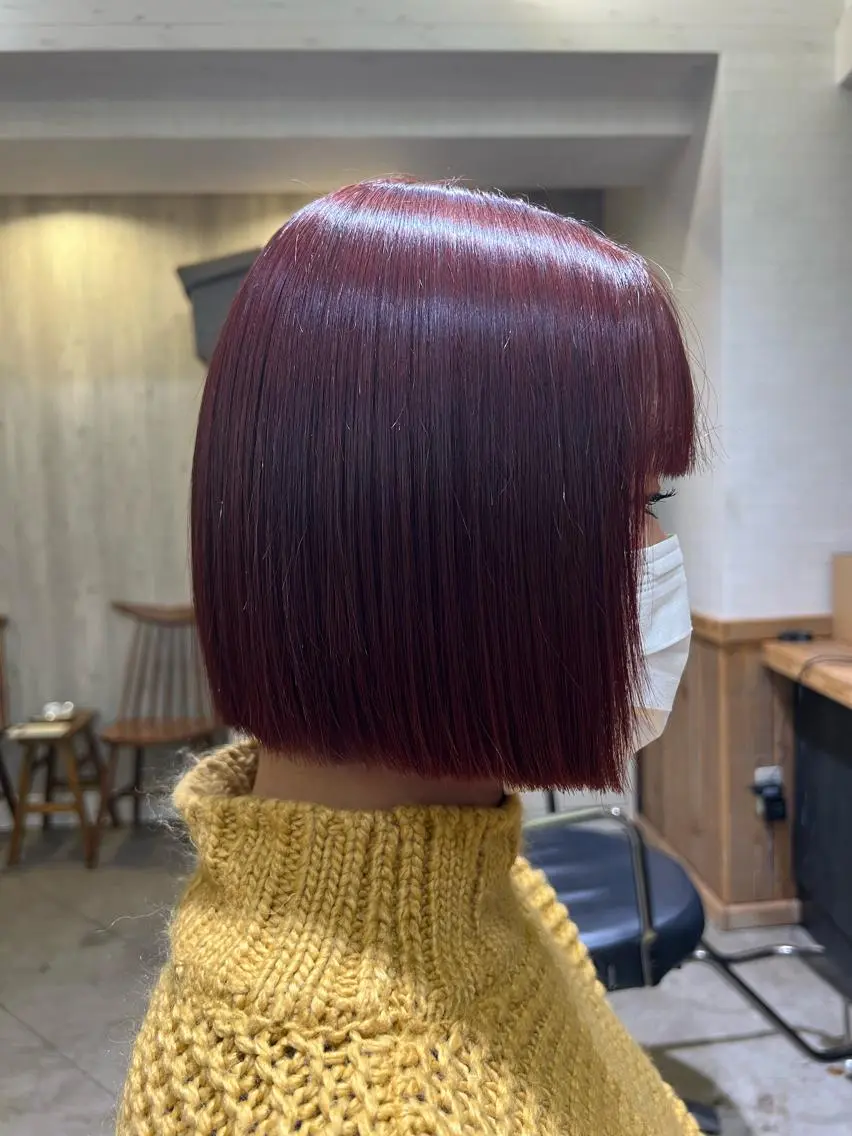 ショート サカモト ナオミのヘアスタイル