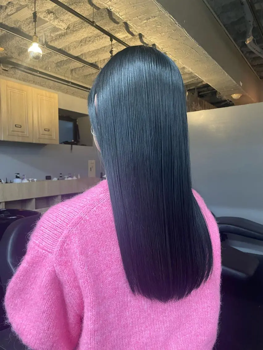 カラー バレイヤージュモデル 募集👒ヨンスクのヘアスタイル