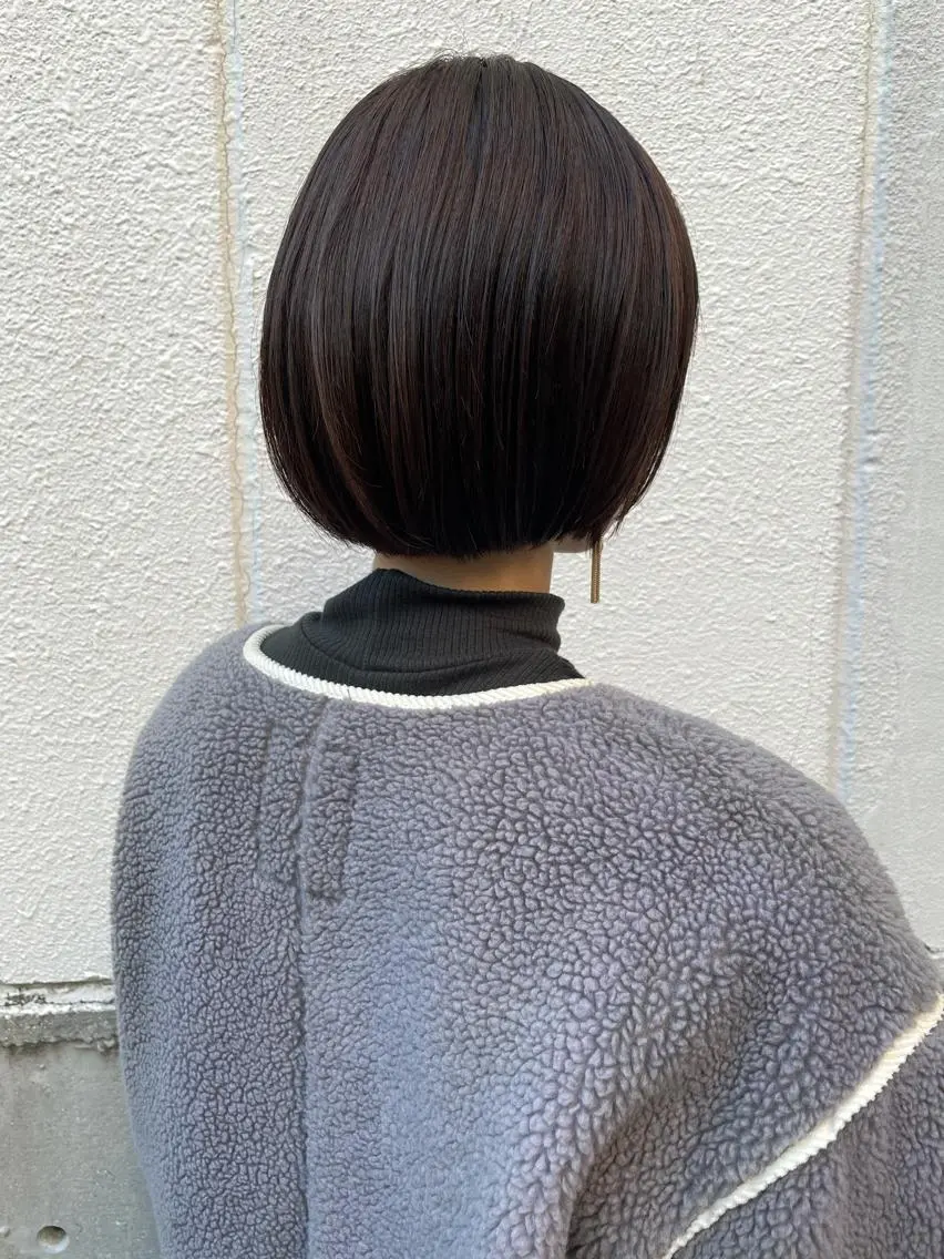 ショート ボブ カット ヘアカラー トリートメント ayane⭐️ボブ・ ショート・パーマのヘアスタイル