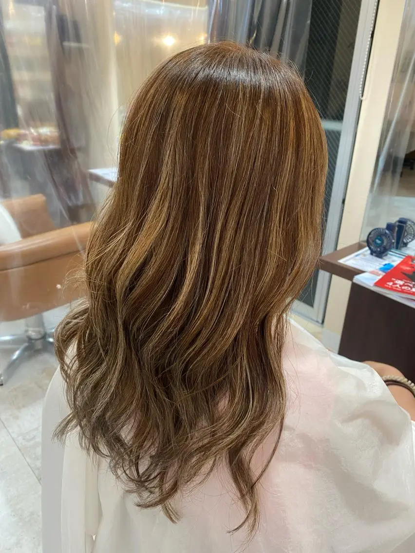 カラー 椙森 来夢のヘアスタイル