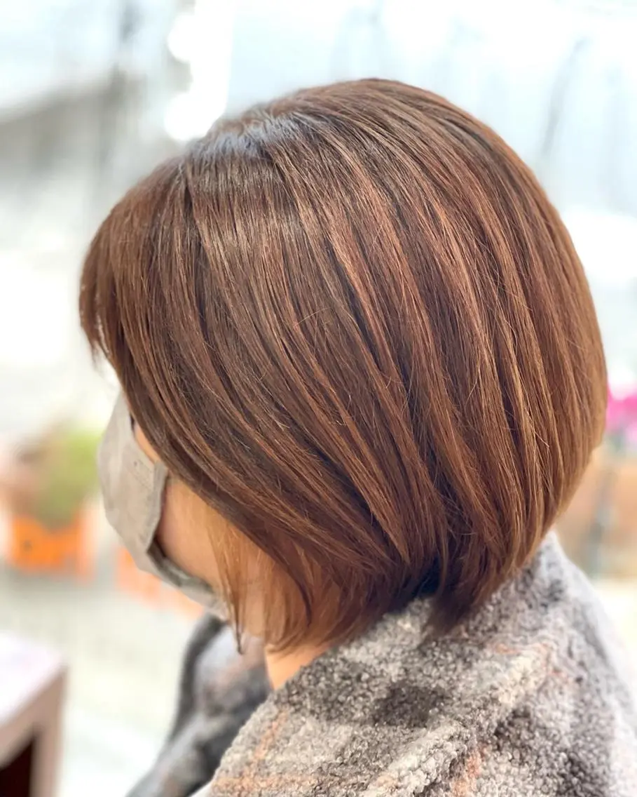 ショート カラー ダブルカラー イヤリングカラー ハイライトカラー インナーカラー イエローカラー justbeauty CiNQのヘアスタイル