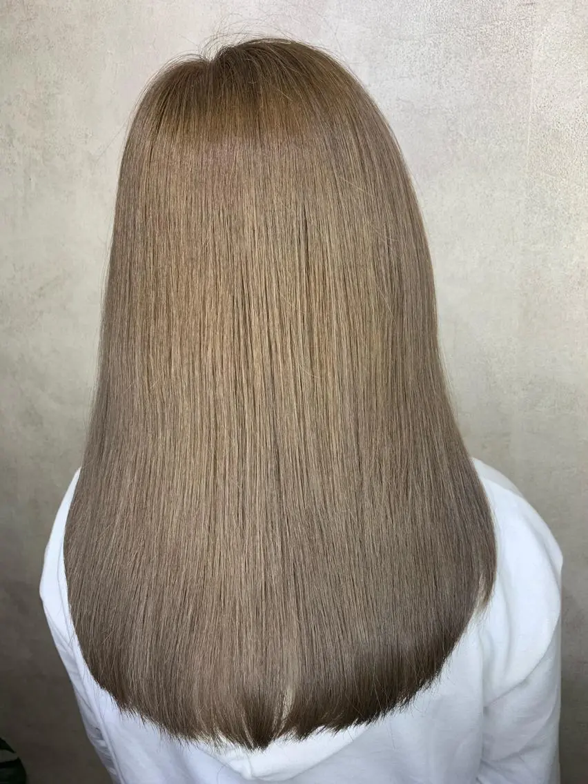 セミロング ヘアカラー トリートメント 西村 雄二/エクステのヘアスタイル