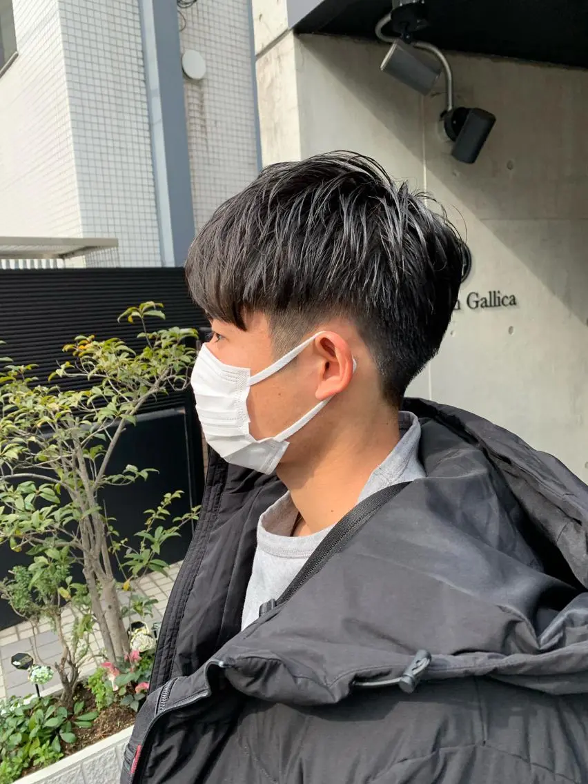 メンズ マッシュ チバ タクミのヘアスタイル