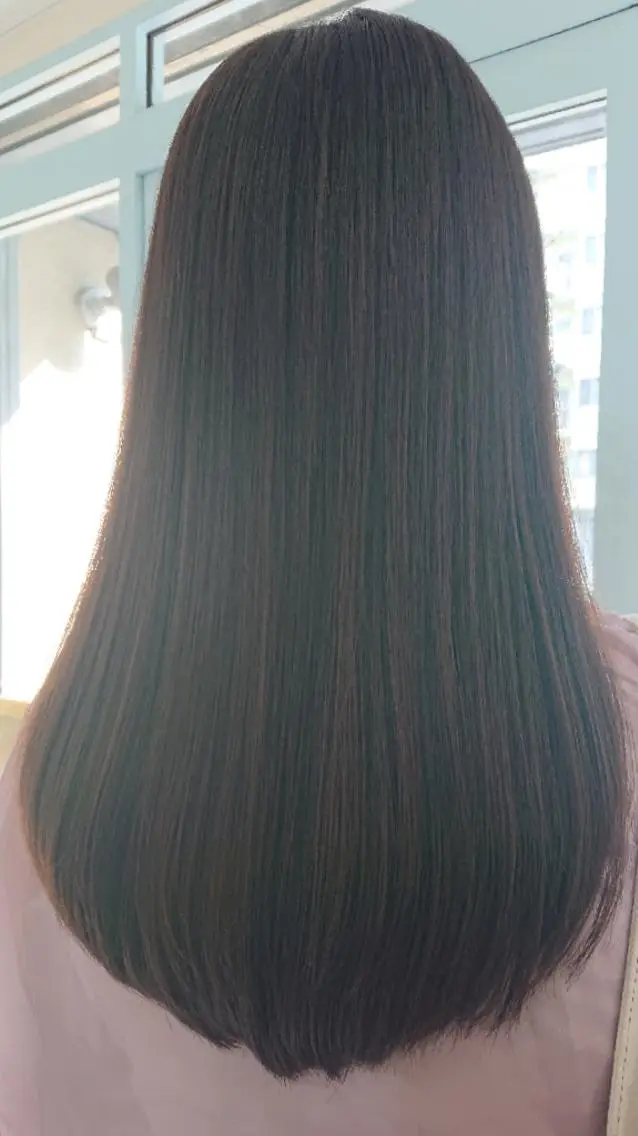 セミロング カラー 縮毛矯正 トリートメント 畑中秀平💛艶髪💜 Babylon 代表のヘアスタイル