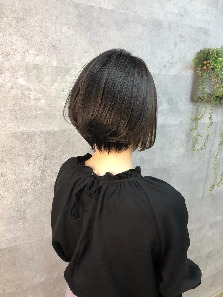 ショート カット 縮毛矯正 内藤 繁のヘアスタイル