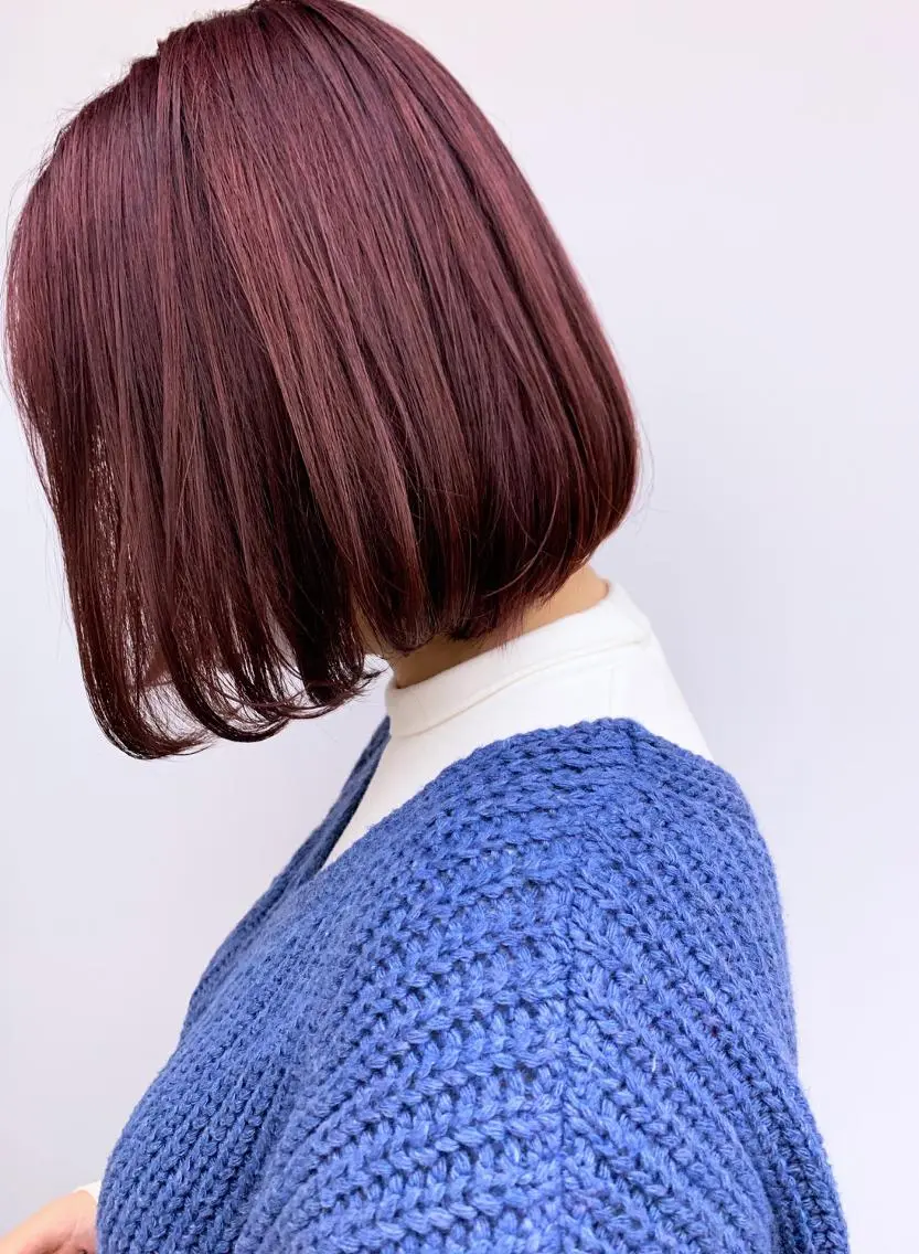 ショート カラー アディクシーカラー アッシュ ミストバング ブリーチ ブロンド N° anfeel 渋谷🪞🫧のヘアスタイル