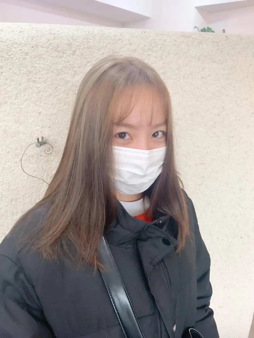 ロング カラー 角戸 りおのヘアスタイル