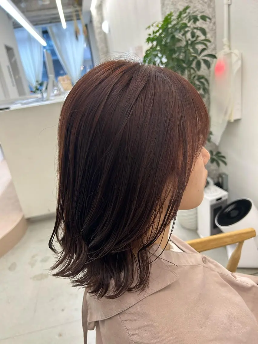 ミディアム ヘッドスパ 名古屋/久屋大通 /不破新のヘアスタイル