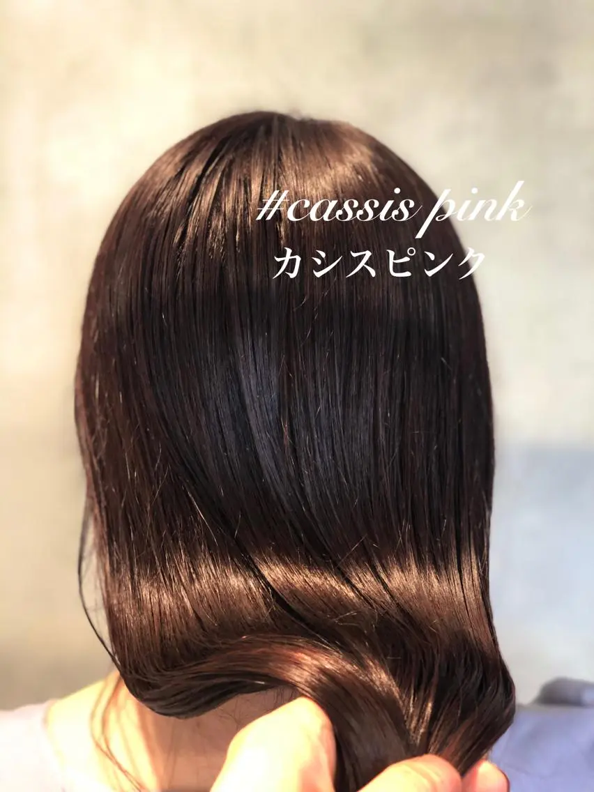 ロング カラー 縮毛矯正　野口 恵のヘアスタイル
