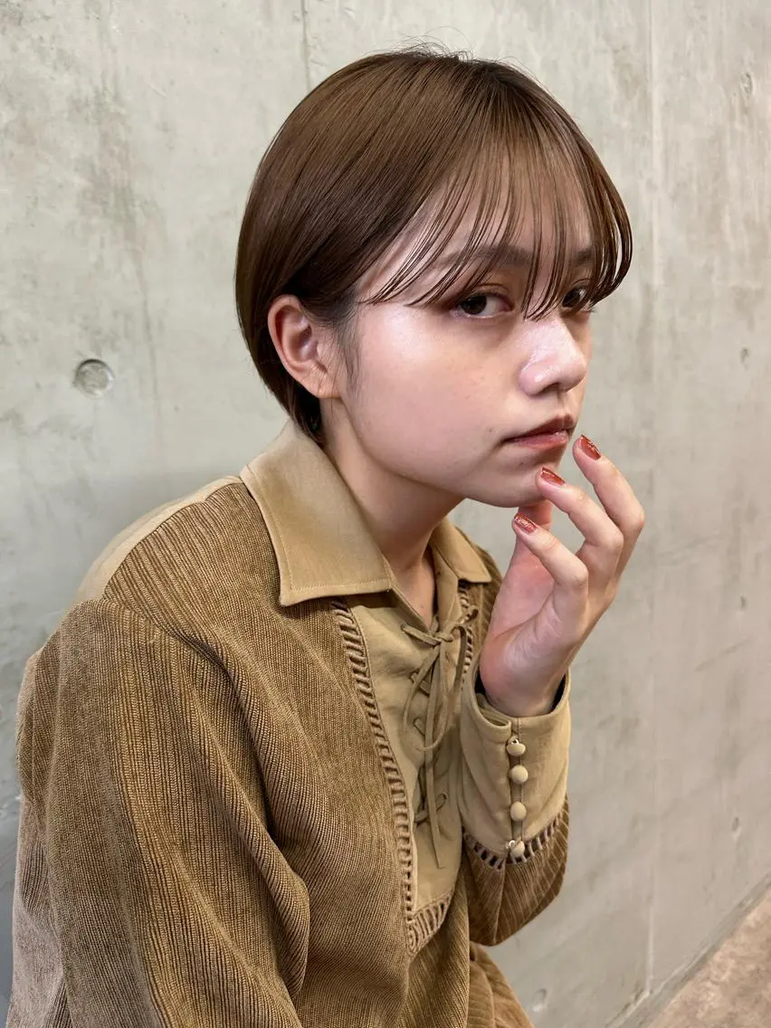ショート カット SALTWATER AYARIのヘアスタイル