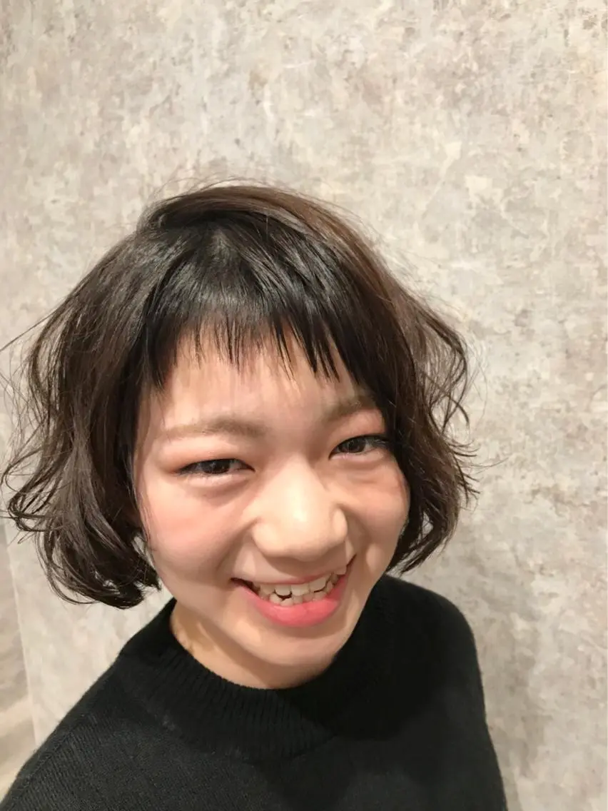 ショート パーマ デジタルパーマ Blanco Color&Careのヘアスタイル