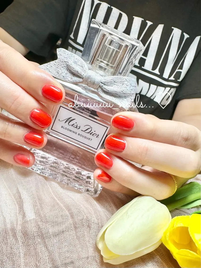 ネイル ワンカラーネイル シンプルネイル abuuuuu nailsのネイルデザイン