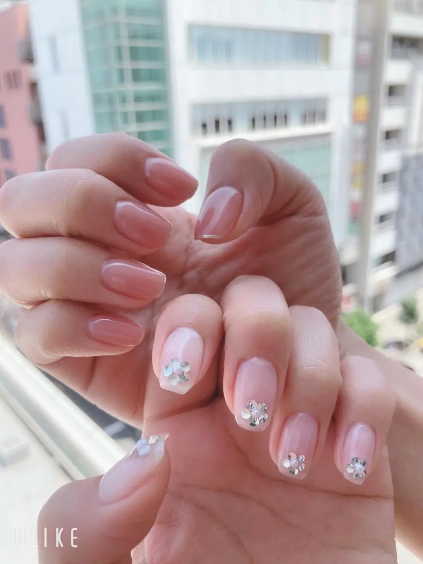 ネイル クリアネイル cleanbelle jrのネイルデザイン