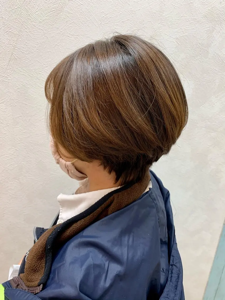 ショート 加藤 産休につき8月末までのヘアスタイル