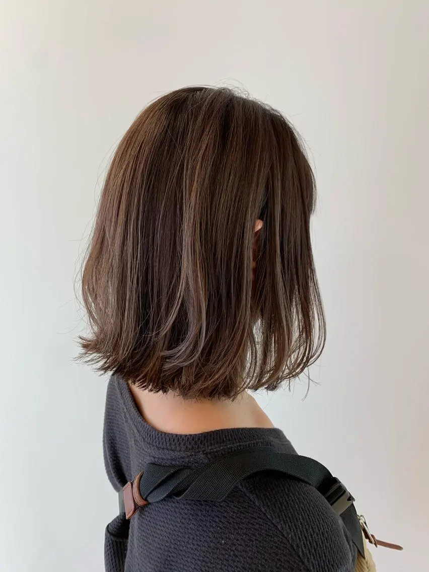ショート カラー ベージュカラー ハイライトカラー ハイライト 顔まわりカット✄ ベージュカラー🧸のヘアスタイル
