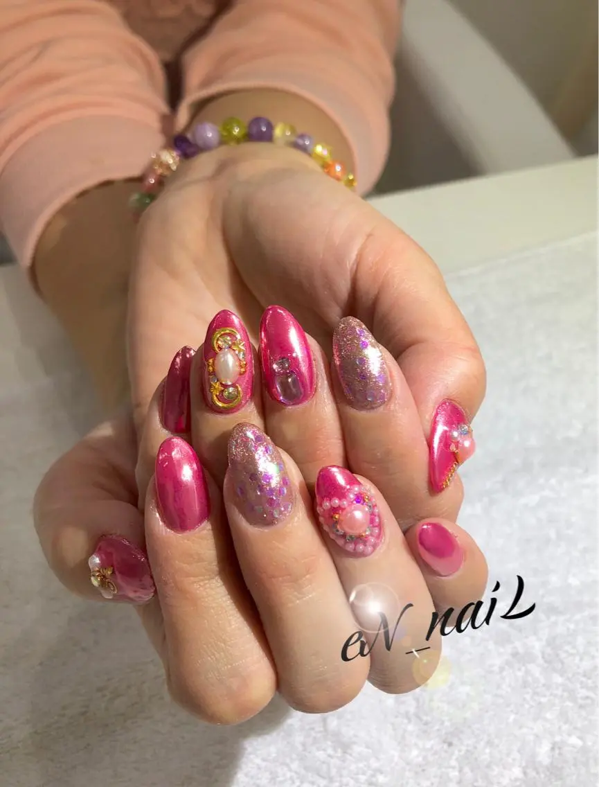 ネイル アートネイル EN_NAIL 野中本店Ayakaのネイルデザイン
