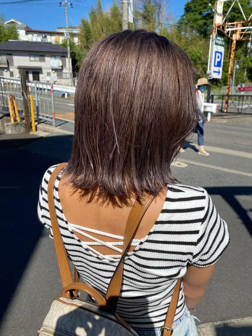 ショート カラー 鍵谷 公宏のヘアスタイル