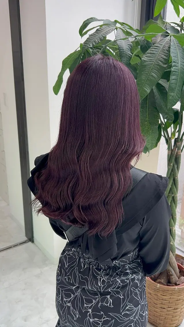 ロング カラー ヘアアレンジ ヘアカラー トリートメント ブリーチなしの達人 🌈KAITOのヘアスタイル