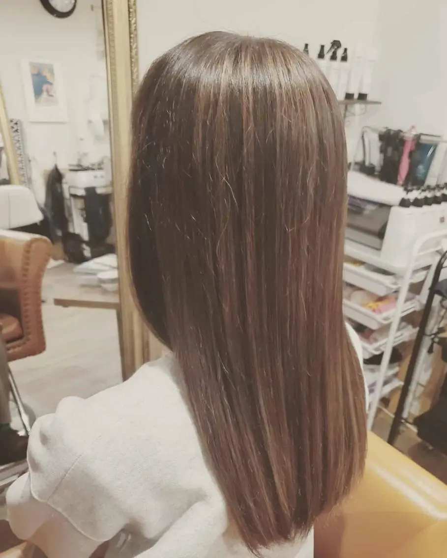 ロング カラー アディクシーカラー 外国人風カラー トリートメント 酸熱トリートメント ヘアカラー spa hair  ark 富井直美のヘアスタイル