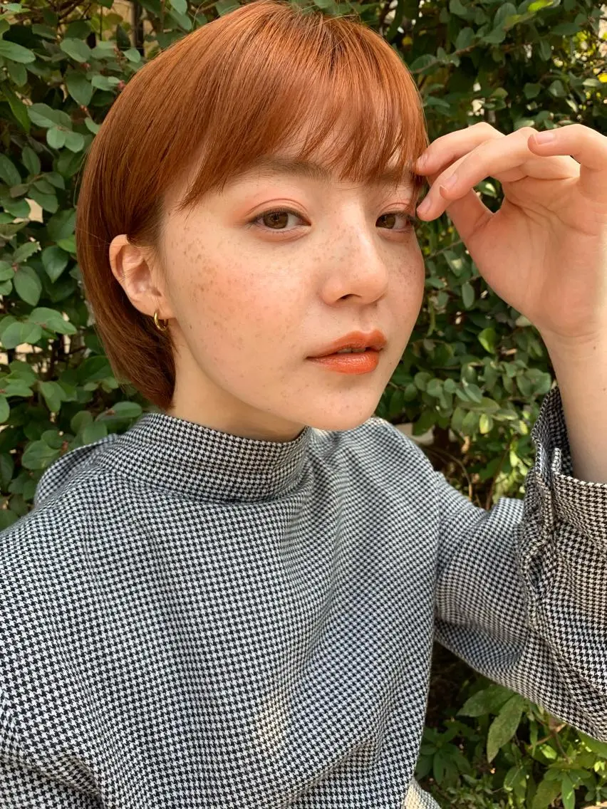ショート カラー カット ヘアカラー トリートメント 髪質改善/美髪のプ口 中島みきのヘアスタイル