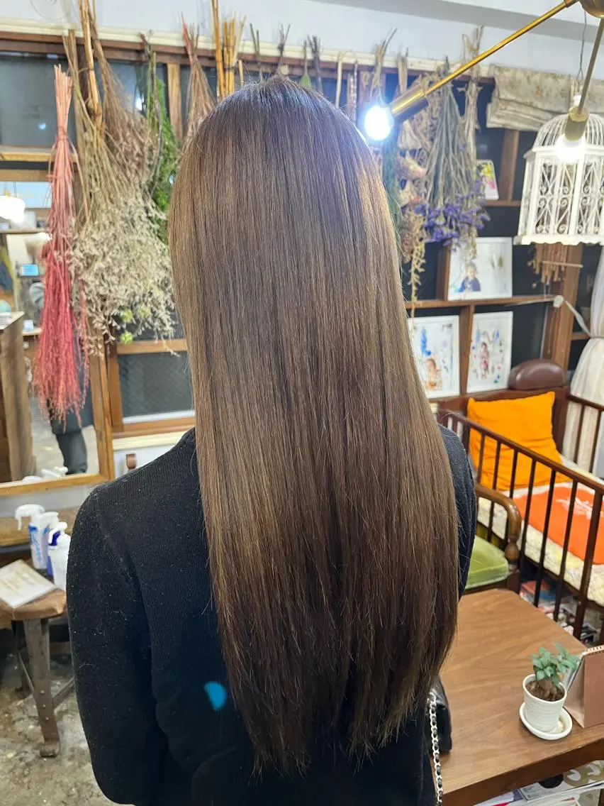 ロング ロング mary'sメリー /ニュアンスカラーのヘアスタイル