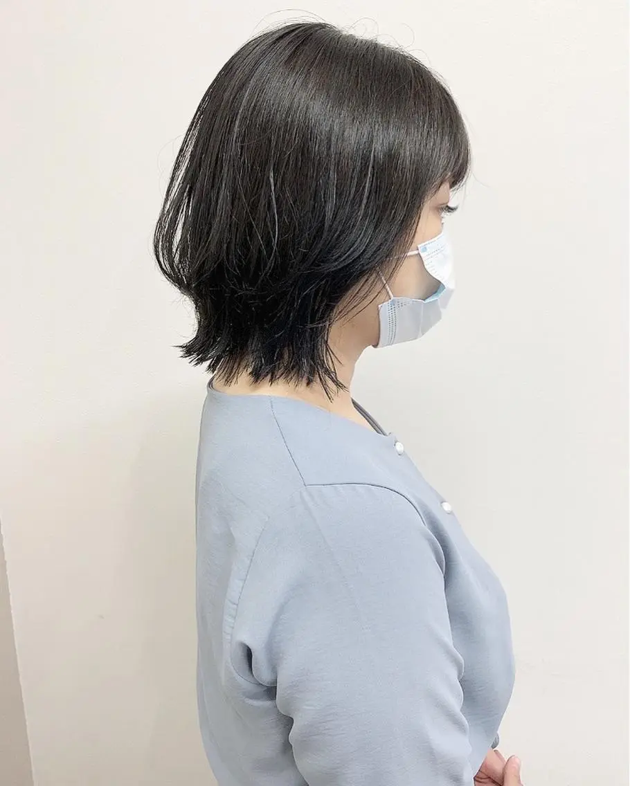 ショート カラー ブリーチなし透明感 🍀梅田・増田のヘアスタイル