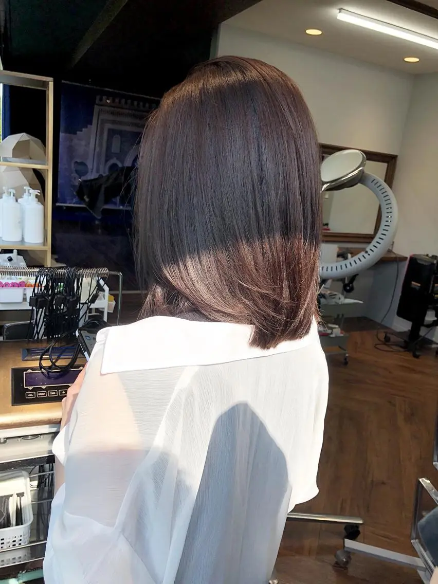 ミディアム 髪質改善 トリートメント カット ヘアカラー [仙台髪質改善]小原 弘之のヘアスタイル