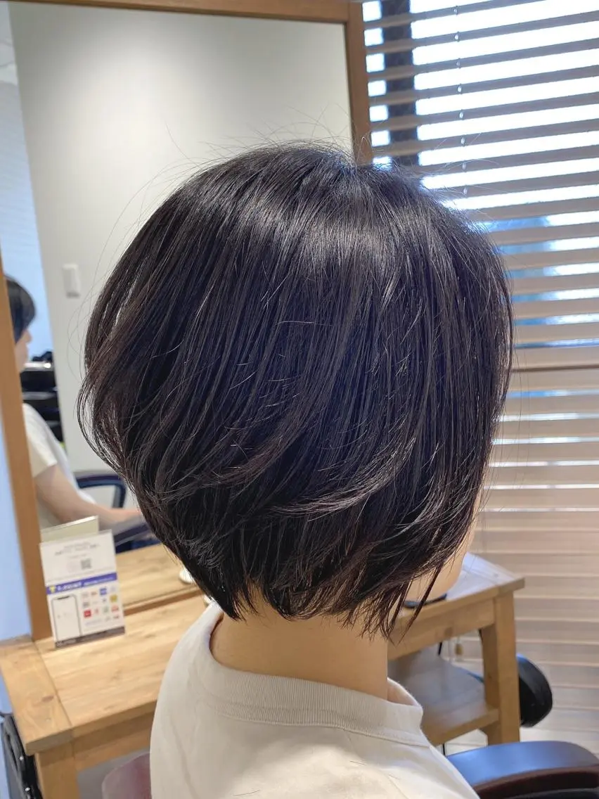 ショート カット ハイライト⭐️上野 高広のヘアスタイル