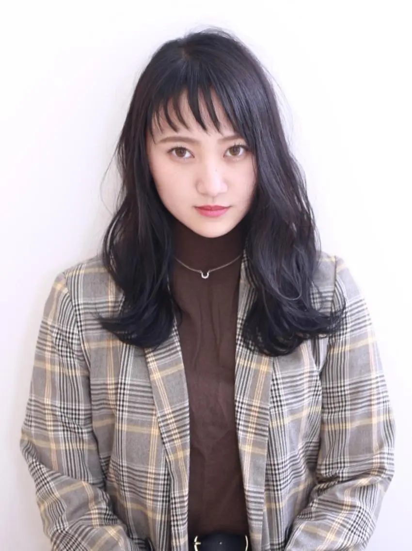 セミロング 【女性指名No.1】 西口直子のヘアスタイル