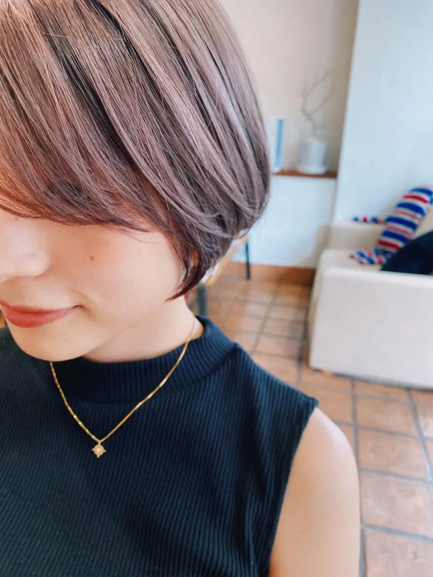 ショート カラー メンズカット特化柏駅 徒歩3分LOUのヘアスタイル