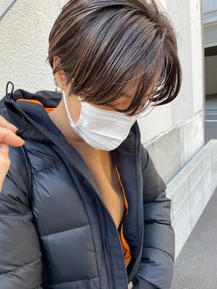 ショート 韓国風ヘア カット ヘアカラー トリートメント ayane⭐️ボブ・ ショート・パーマのヘアスタイル