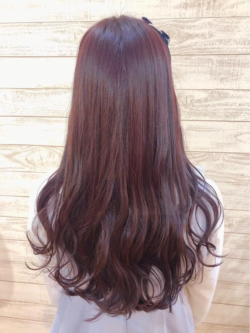 ミディアム カラー ブリーチ ブリーチなしカラー 笠井 諒多のヘアスタイル