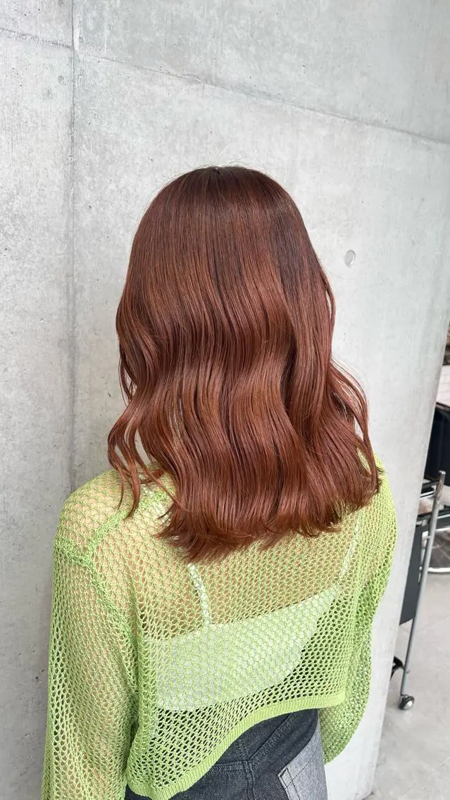 セミロング カラー カット ヘアカラー トリートメント 赤みゼロ/透明感 カラー🌿KANTAのヘアスタイル