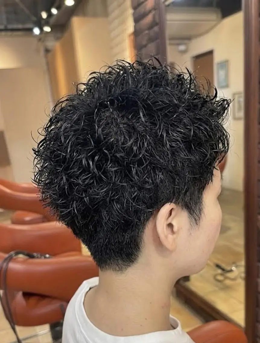 ショート パーマ ショートヘア カット トリートメント flencia 丸 和博|カットのヘアスタイル