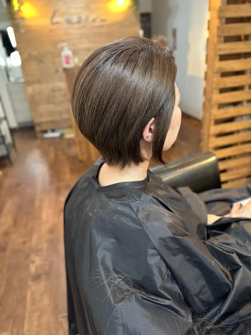 ショート カット ヘアカラー トリートメント Luzir⭐︎ GEN⭐︎のヘアスタイル