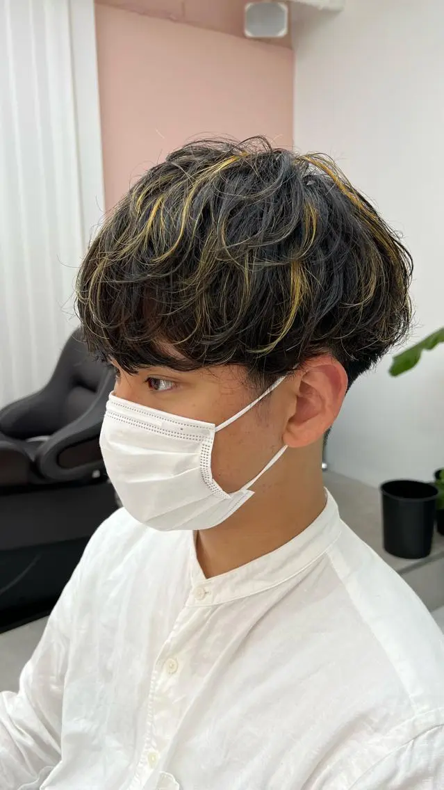 カラー メンズ ヘアカラー 🔥メンズ特化🔥 永瀬椋のヘアスタイル