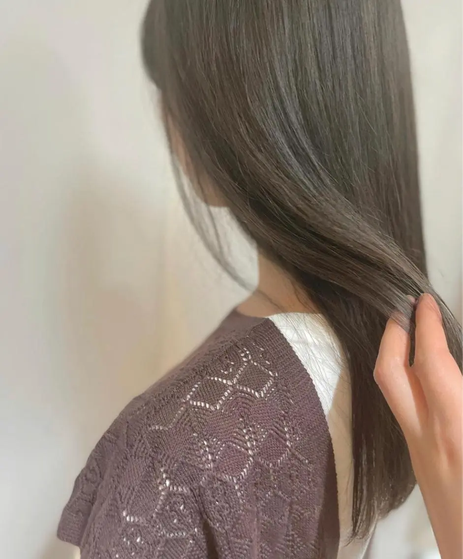ロング カラー 💛🤍U too e’s /店長🧸のヘアスタイル