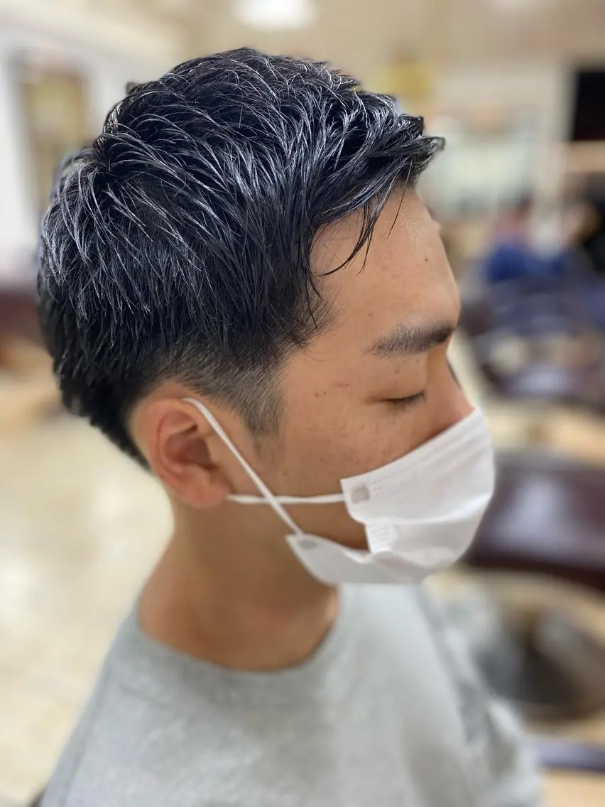 メンズ ツーブロック 刈り上げ HIRAGA MIKIのヘアスタイル